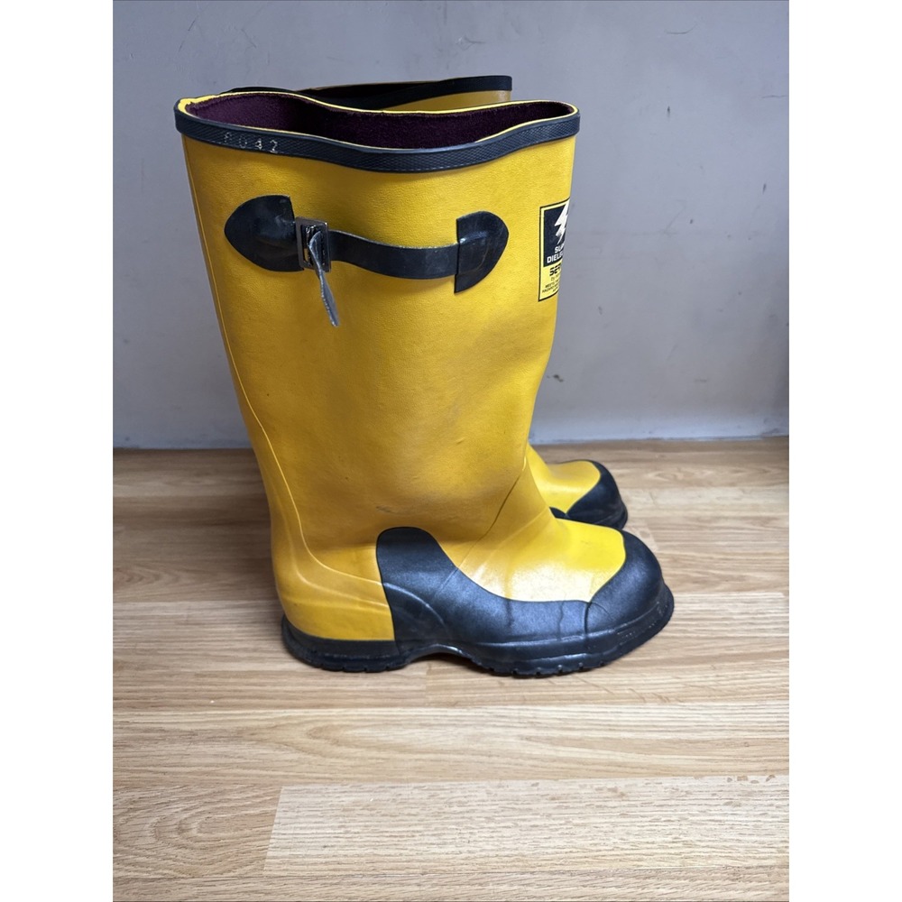 Servus By Honeywell Super Dielectric 17" Tall Soft Toe Rubber‎ Boots Men's Sz 12